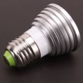 3W E27 16 Color 80LM LED RGB Magic Light Bulb with Wireless Remote Control